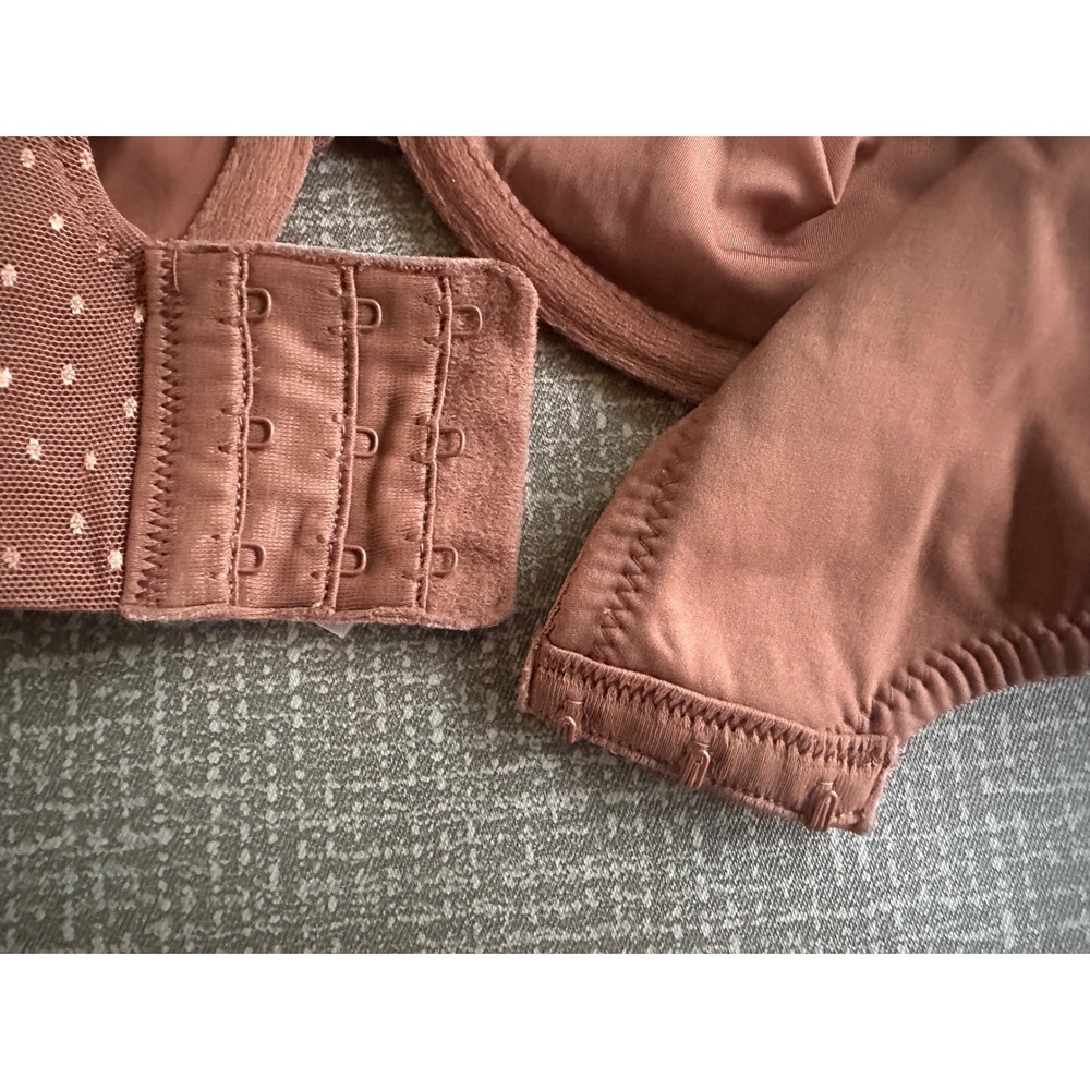 Wacoal Basic Beauty Full Figure Underwire Bra 855303 Dusty Rose 38DD - Picture 4 of 7